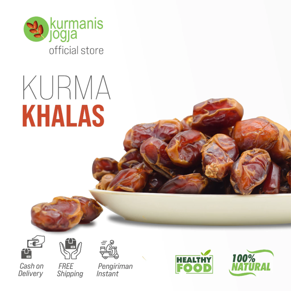 Premium Khalas Dates – Saad Al Barakah (1kg)
