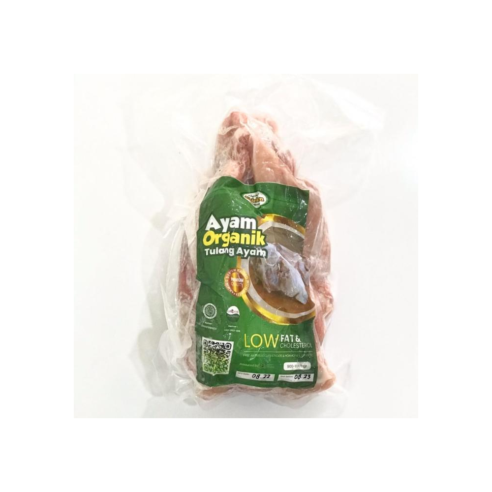 Organic Chicken - Bones 1kg - Berkah Chicken Organic [Instant Courier Only]