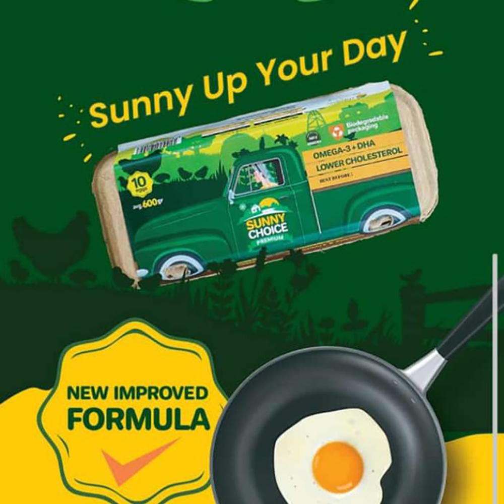 Omega Organic Eggs (10 pcs) - Sunny Choice [Instant Courier Only]