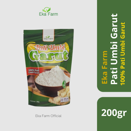 Organic Arrowroot Flour 200g - Eka Farm Official