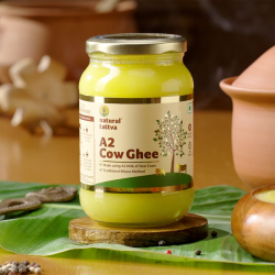 NATURAL TATTVA A2 Cow Ghee - 500ml