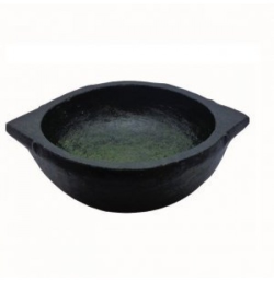 Soapstone Cookware - Kadai (Vanali) ~ Seasoned