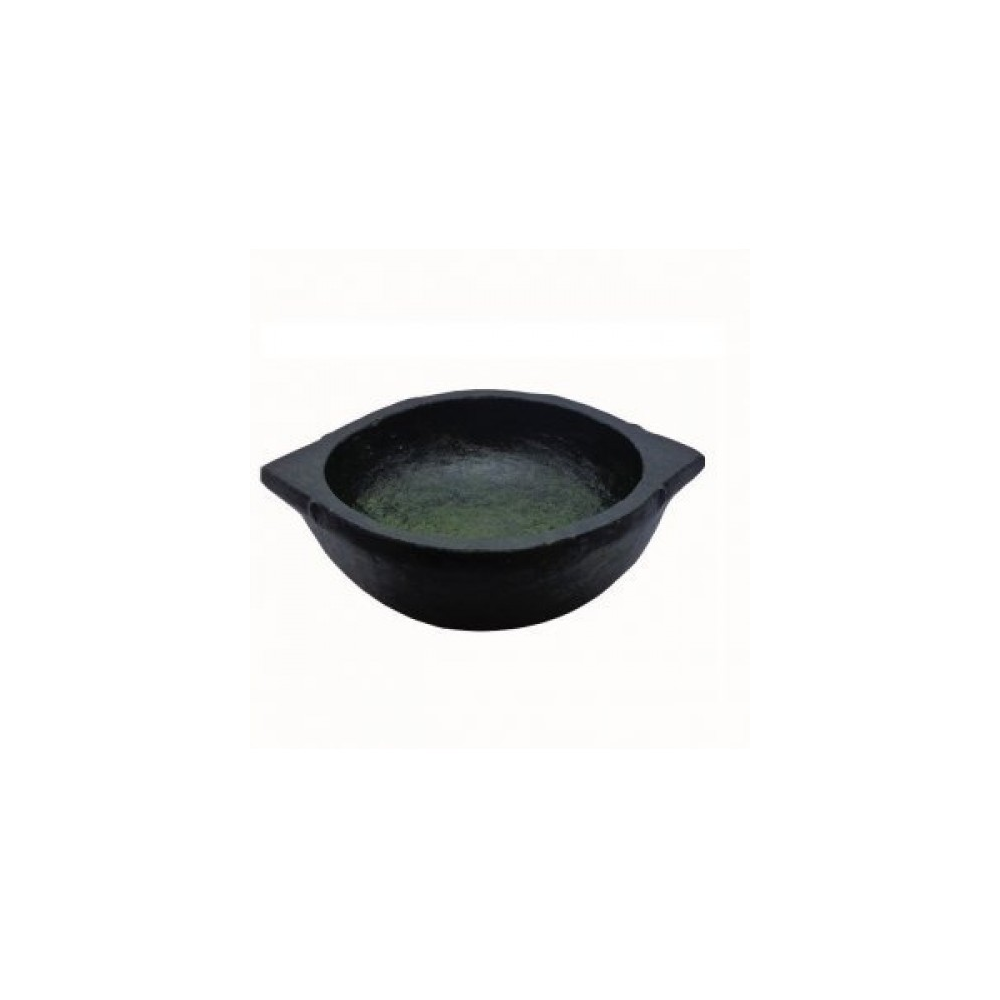 Soapstone Cookware - Kadai (Vanali) ~ Seasoned