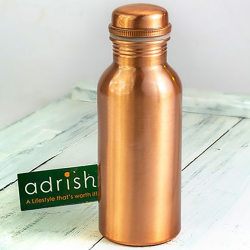 Copper Water Bottle - 1ltr