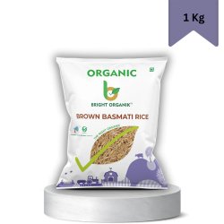 Organic Brown Basmati Rice - 1kg