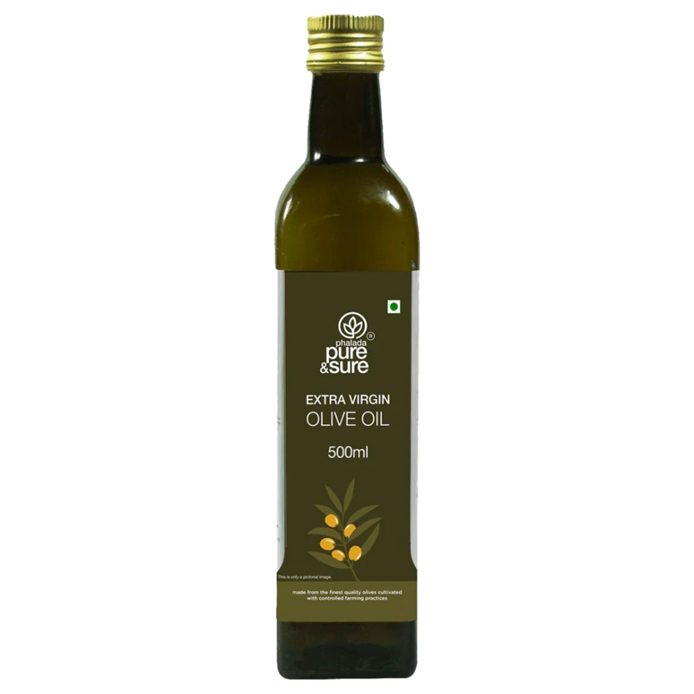 Pure & Sure Organic Extra virgin Olive Oil-500ml