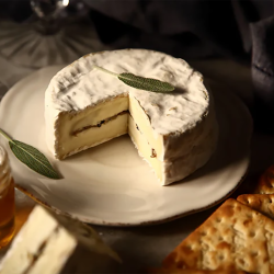 The Spotted Cow Fromagerie- Black Truffle Brie 200g
