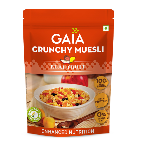Crunchy Muesli – Real Fruit 375g