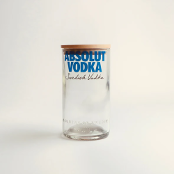 Absolut Jars with wooden lid