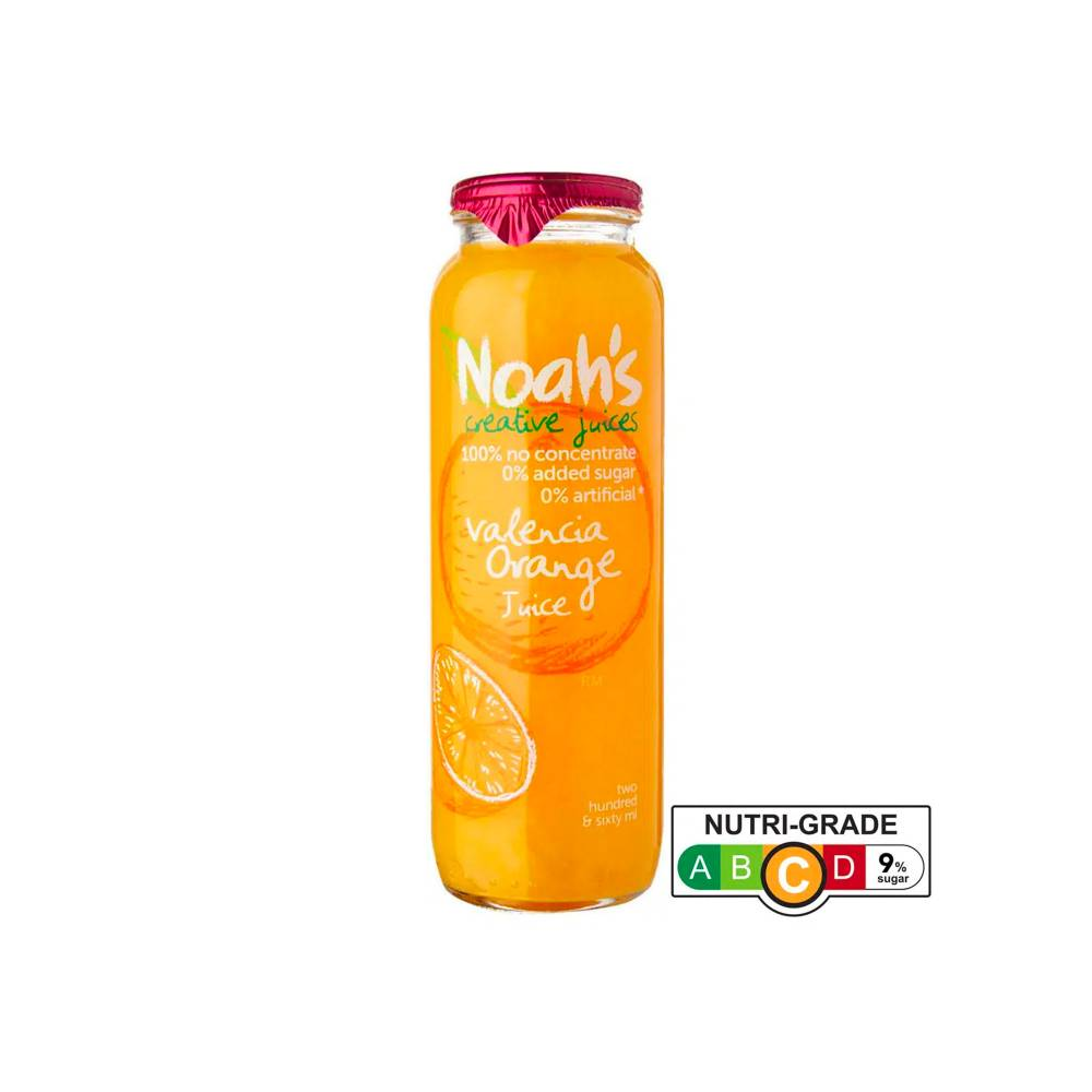Noah's Valencia Orange Juice, 260 ml