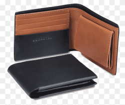 Portefeuille en cuir klasik