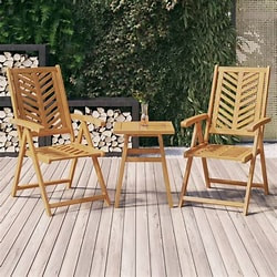 Chaises de jardin en bois...