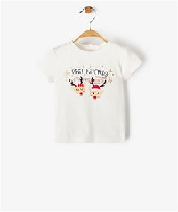 Tee-shirt bébé avec motif...
