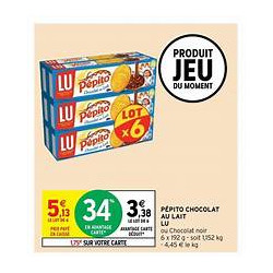 Promo Pépito chocolat au...