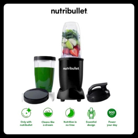 Nutribullet Pro 900W 9pc Matte Black
