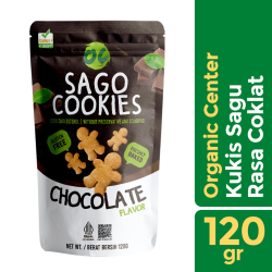 Organic Center – Sago Cookies Chocolate 120g – Sago Cookies – Dry Cookies / Biscuits