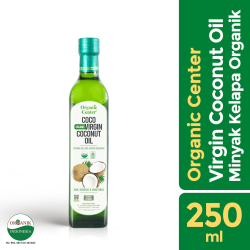 Organic Center – Raw Coconut Oil (VCO) 250ml – Virgin Coconut Oil