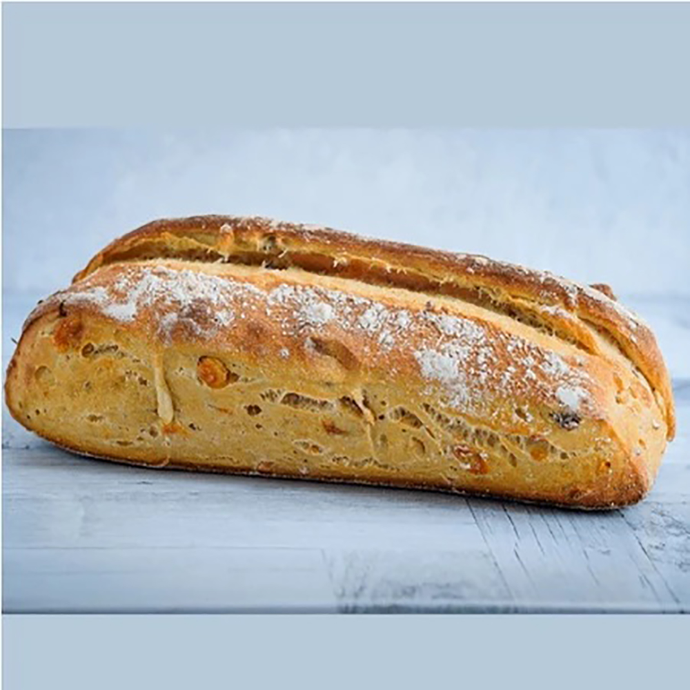 CIABATTA BIG TOMATO CHEESE BREAD MEDITERRANEA