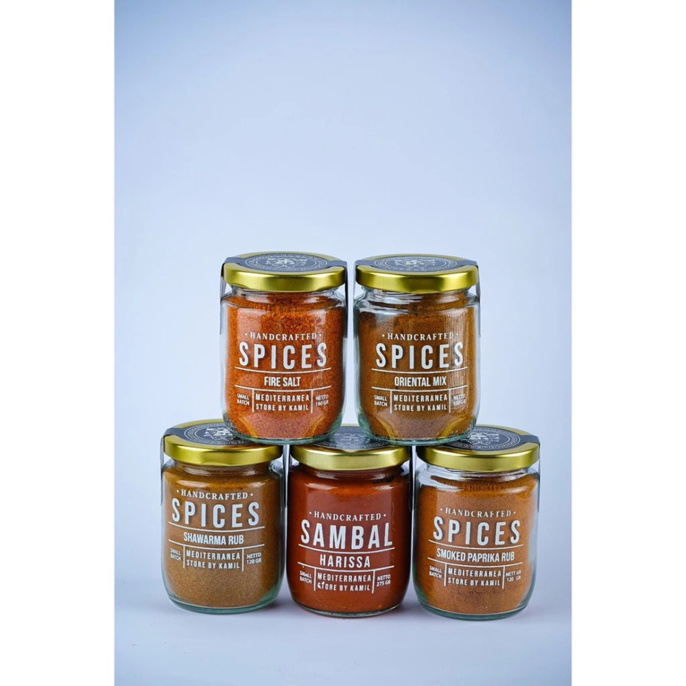 Chef Kamil's Cooking Spices, Herbs, and Seasonings 100-160g