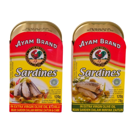 Ayam Brand Sardines in Olive Oil
