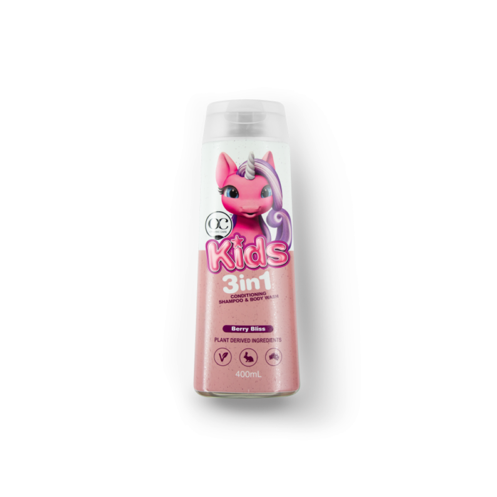 Organic Care Naturals Kids Plant-Based 3in1 Berry Bliss 400ml