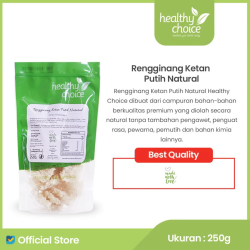 Healthy Choice Natural White Glutinous Rice Rengginang 250gr