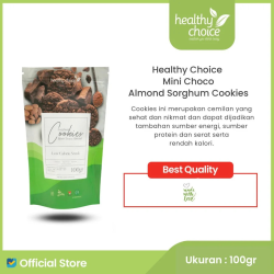 Healthy Choice Mini Choco Almond Sorghum Cookies 100gr