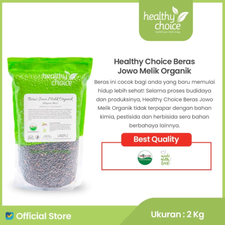 Healthy Choice Organic Jowo Melik Rice 2kg