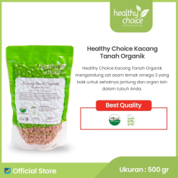 Healthy Choice Organic Peanuts 500gr