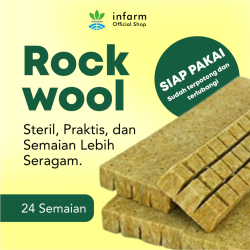 INFARM - Premium Rockwool Growing Medium for Seedlings